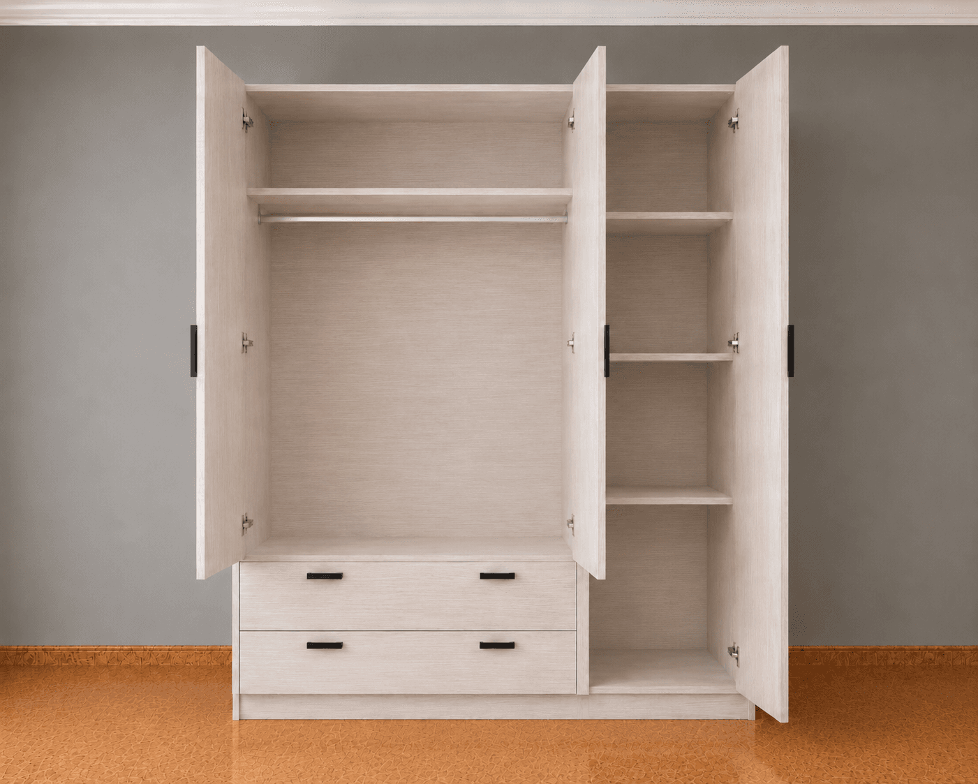 Eco 3-Door Wardrobe