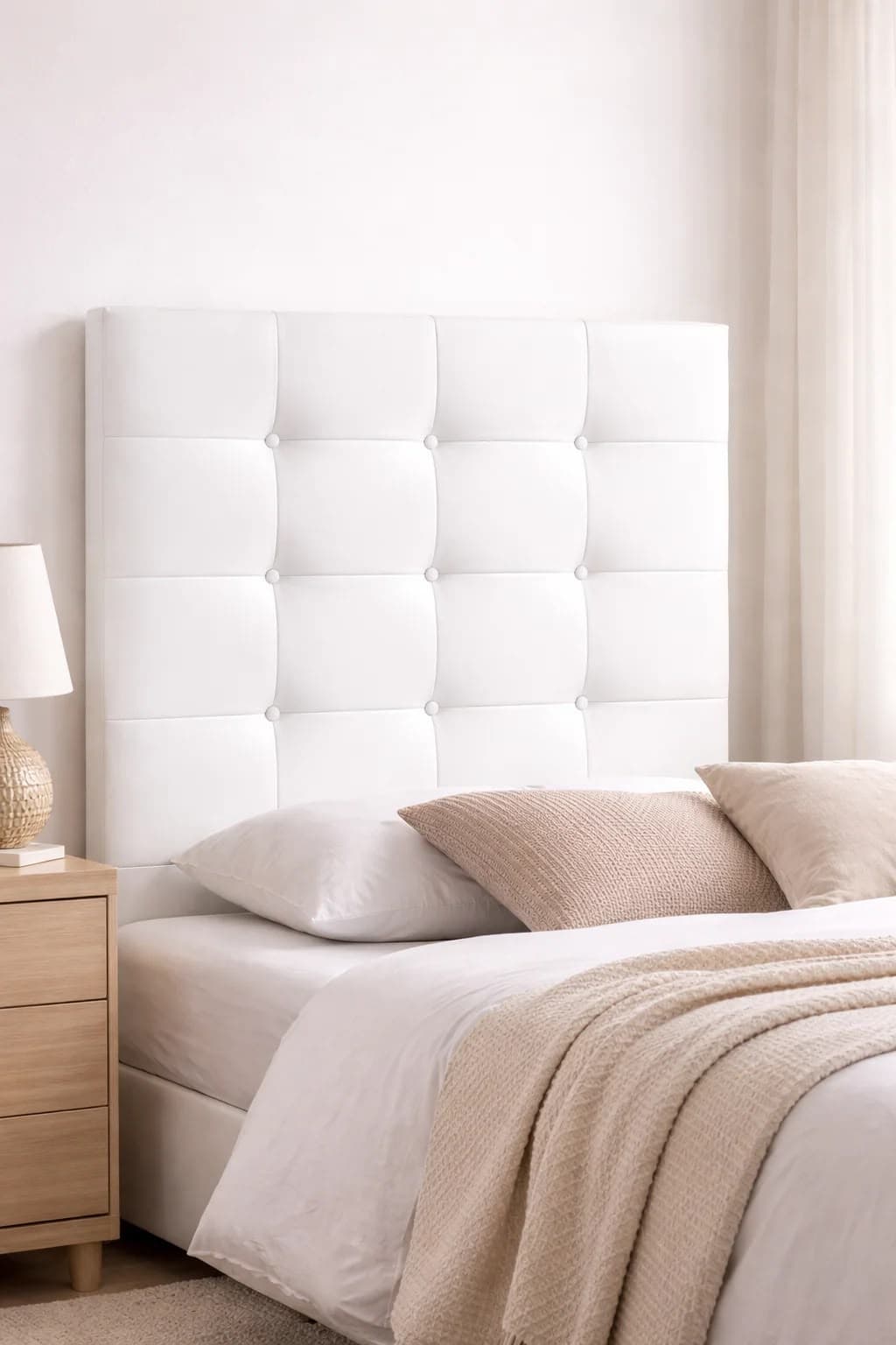 Rania Faux Leather Headboard