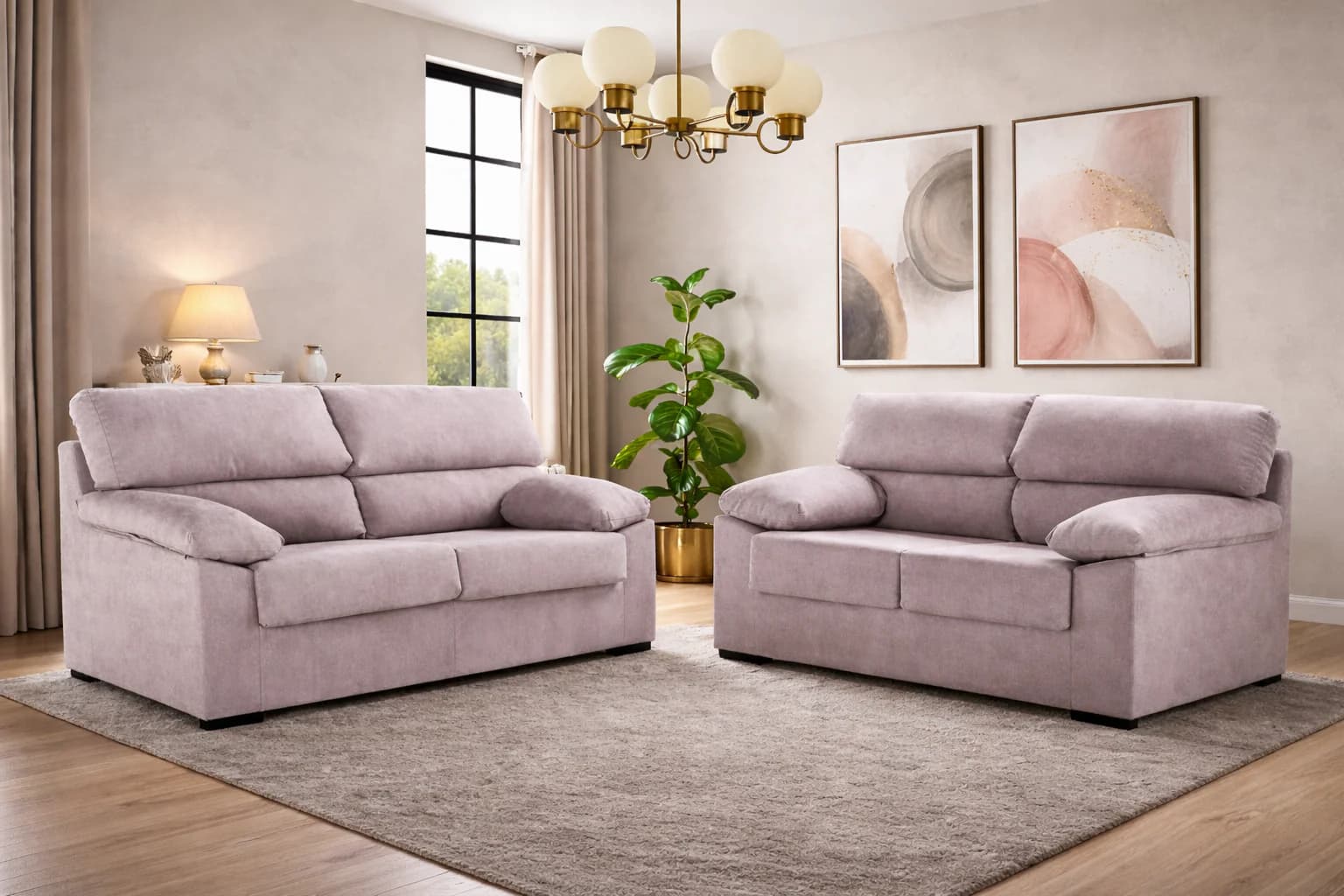 Athenea 3+2 Sofa Set
