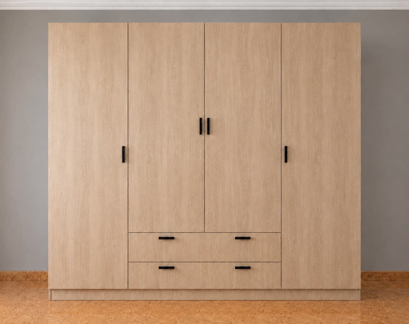 Armario Eco 4 Puertas 200×200×52