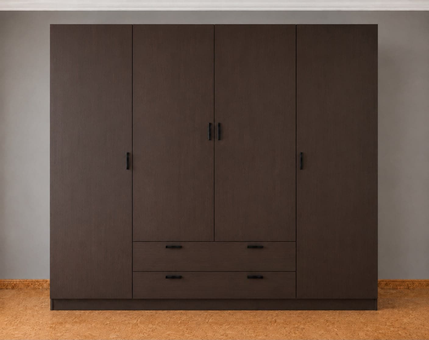 Eco 4-Door Wardrobe