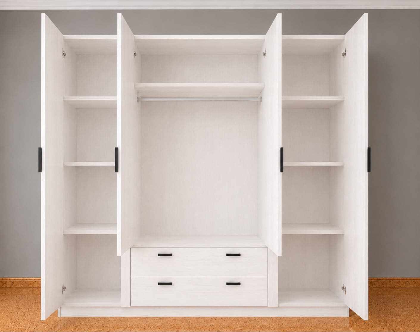 Eco 4-Door Wardrobe view 4