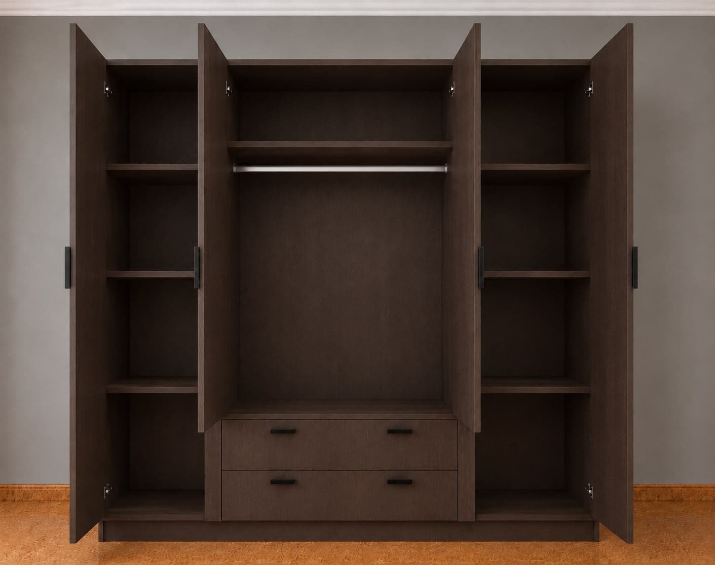 Eco 4-Door Wardrobe view 2