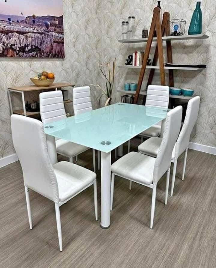 Alba 6-Seat Dining Table Set