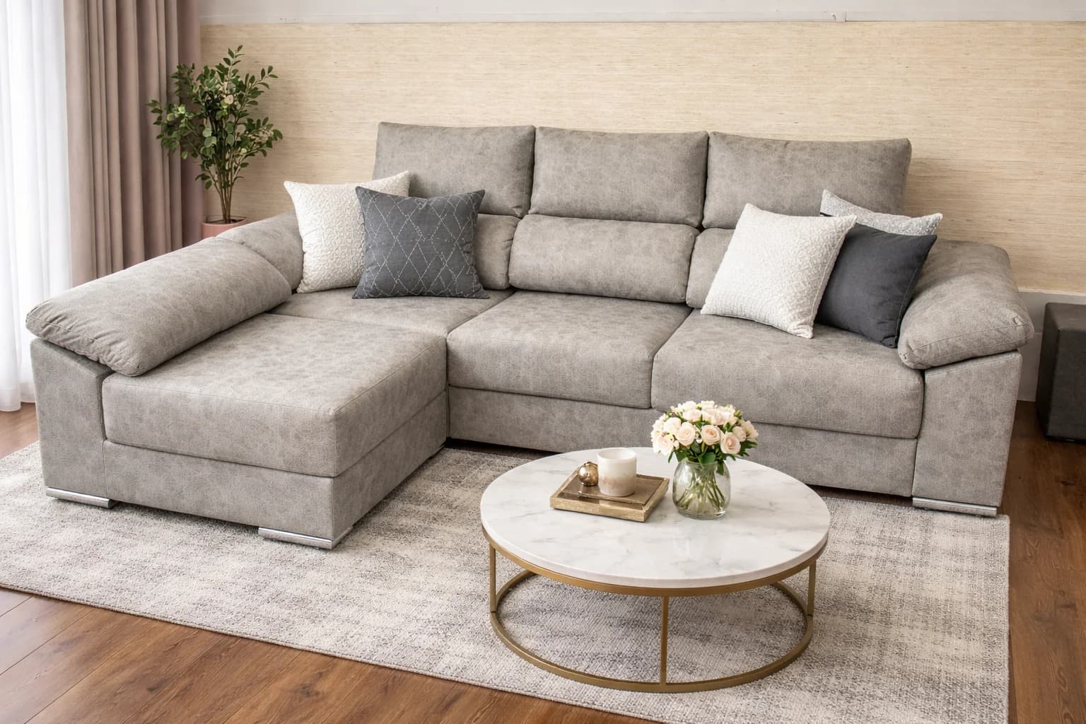 Imperial Sofa mit Chaiselongue