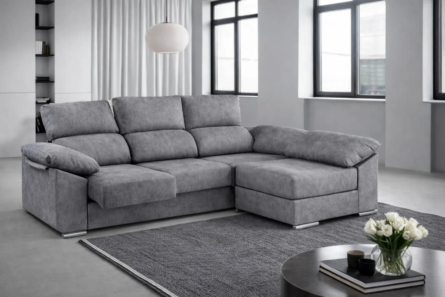 Imperial Sofa mit Chaiselongue